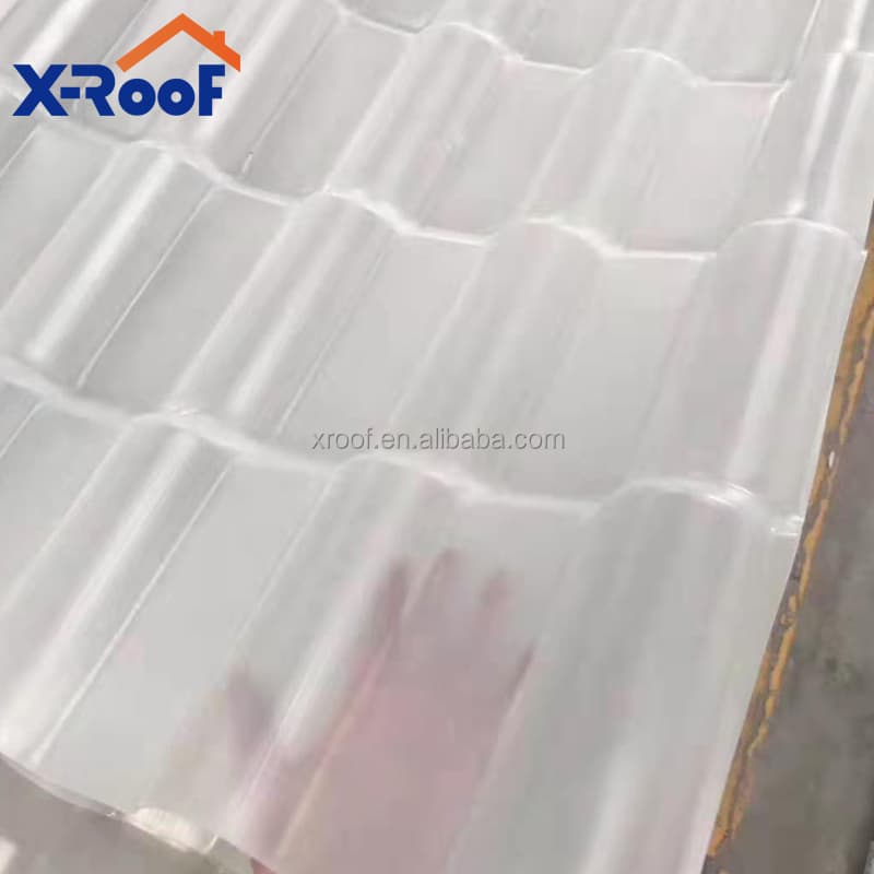Teja UPVC Traslúcida