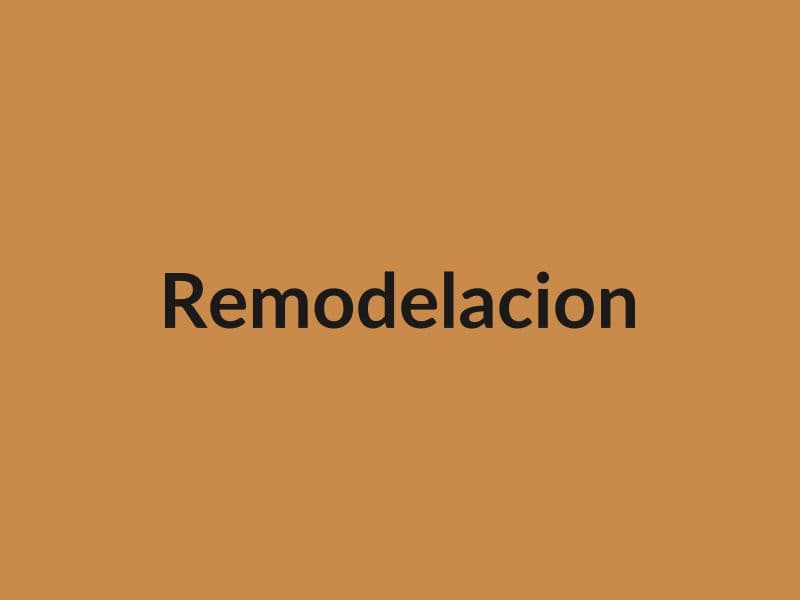Remodelación de cocina y fachada